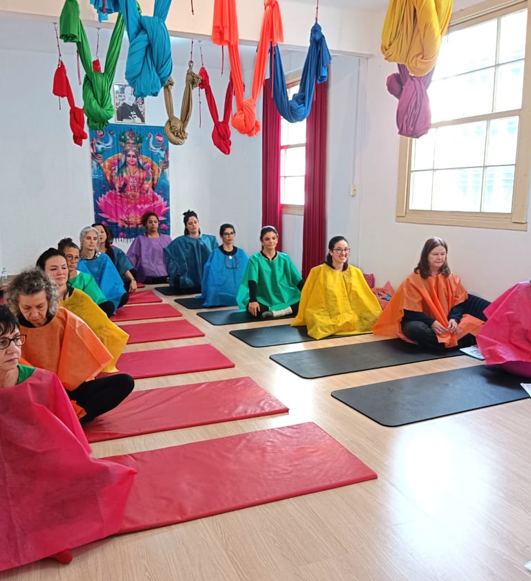 Alunas do Curso de Formação de Instrutoras de Yoga da MudraYoga