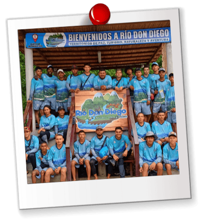 Guias locales tubing rio Don Diego Sierra Nevada Santa Marta Colombia