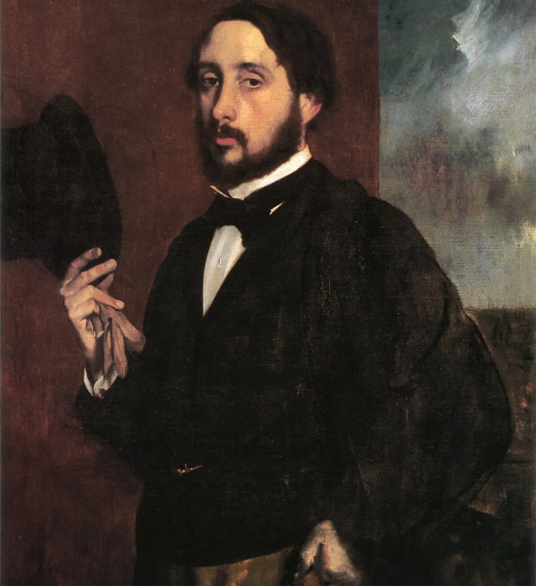 Edgar Degas paveikslų galerija – baleto scenų ir impresionizmo meistro darbai