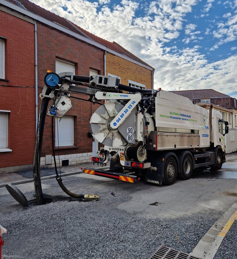 Curage de canalisation
