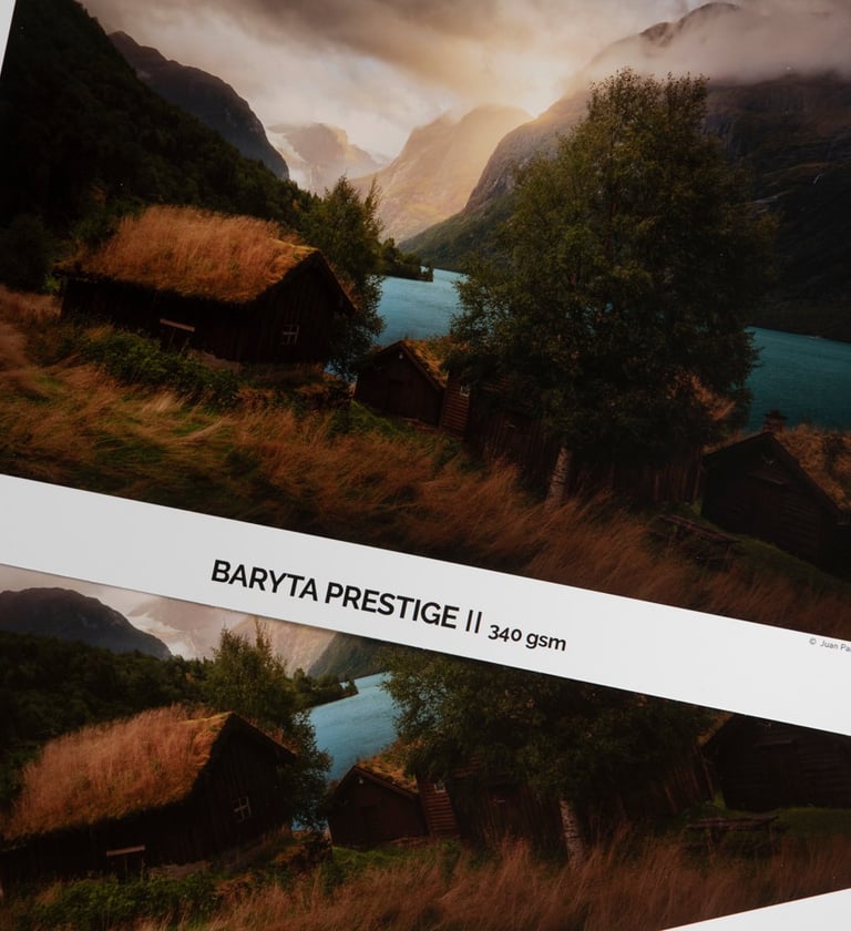 Photo du papier Baryta Prestige II