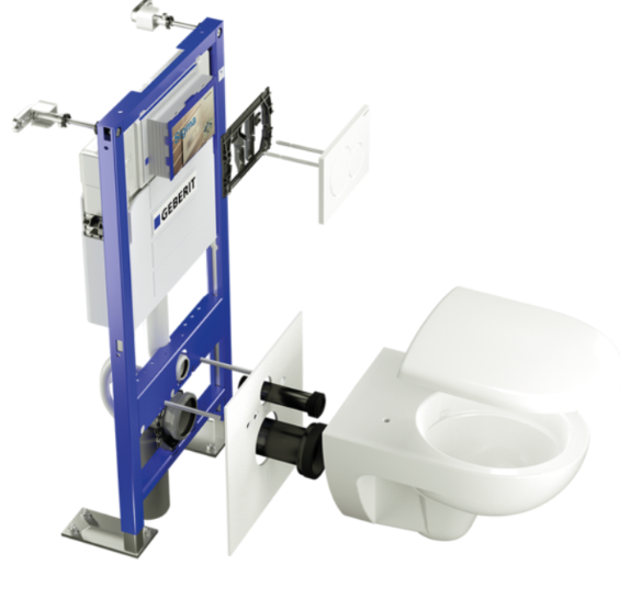 plombier installation bati support toilette wc suspendu caluire 69300