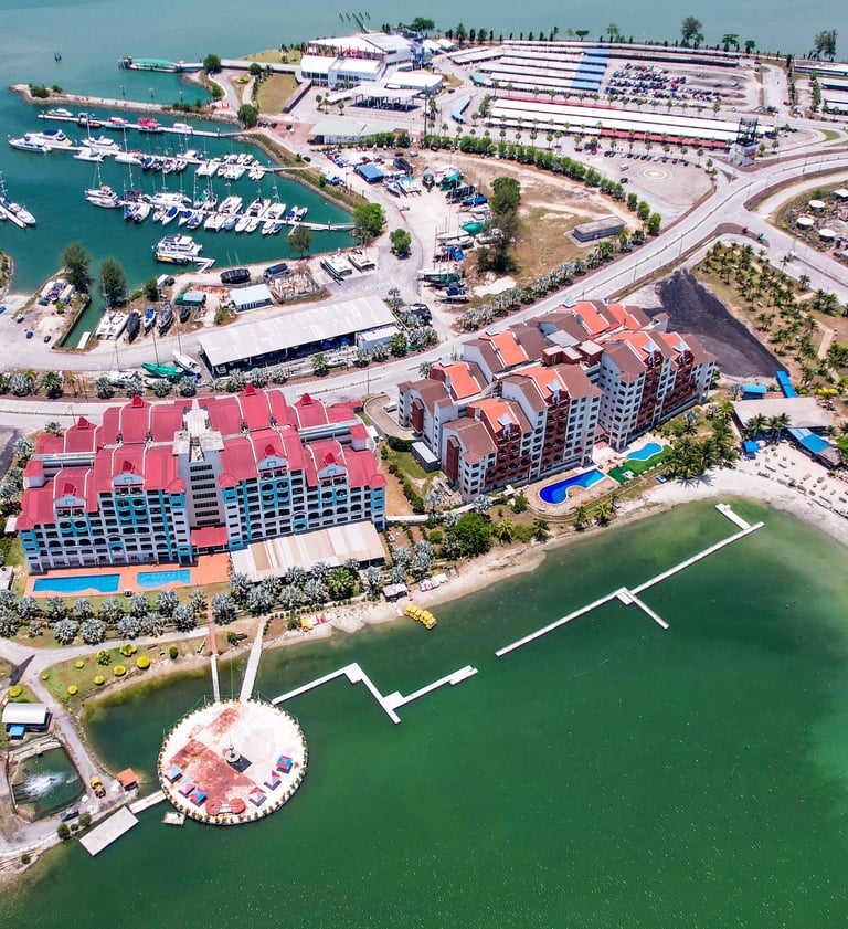 anylodge at marina island pangkor