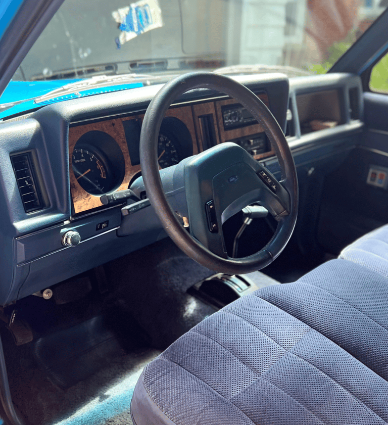 Premium detailing on the drivers side of a Ford Bronco