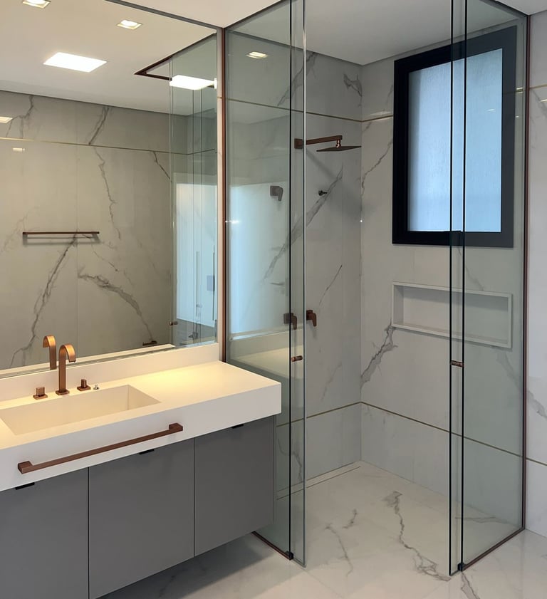 box de vidro para banheiro