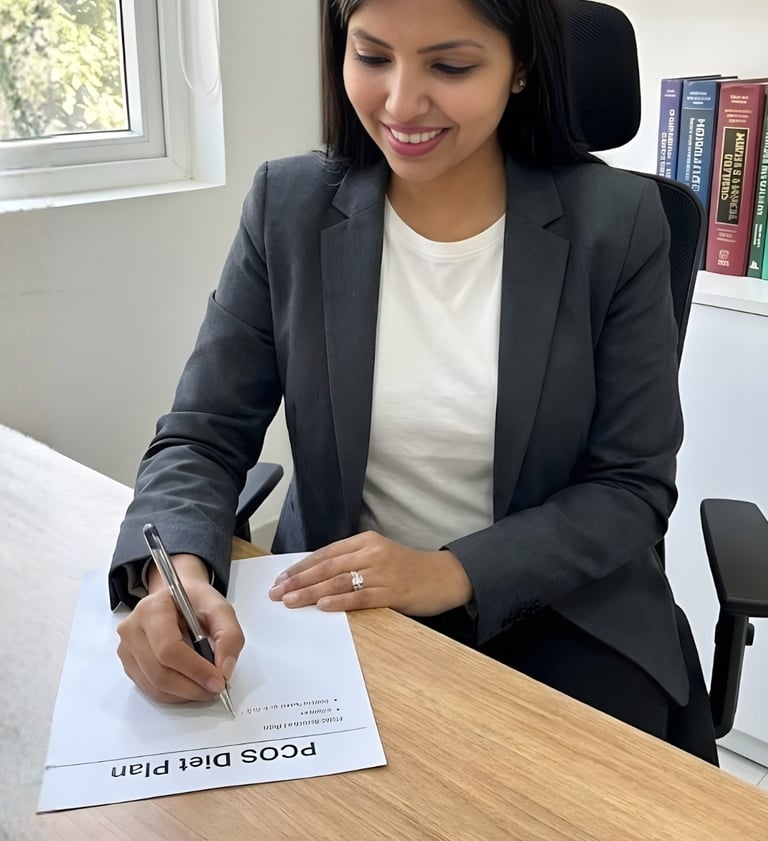 PCOS & PCOD Diet Consultation | Best Dietician in Delhi NCR – Ankita Sehgal