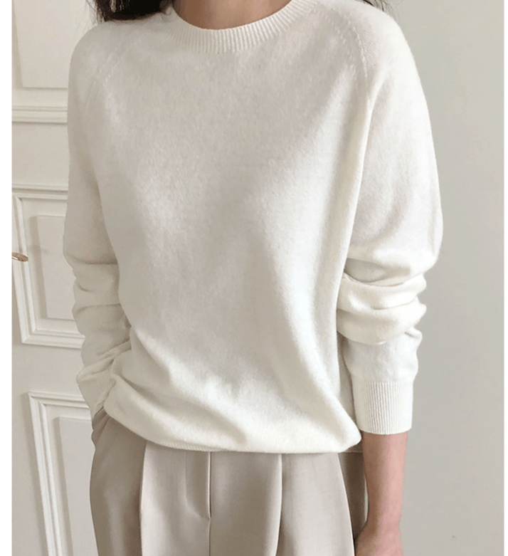 Shein sweater styled for classic vanilla girl fall look.