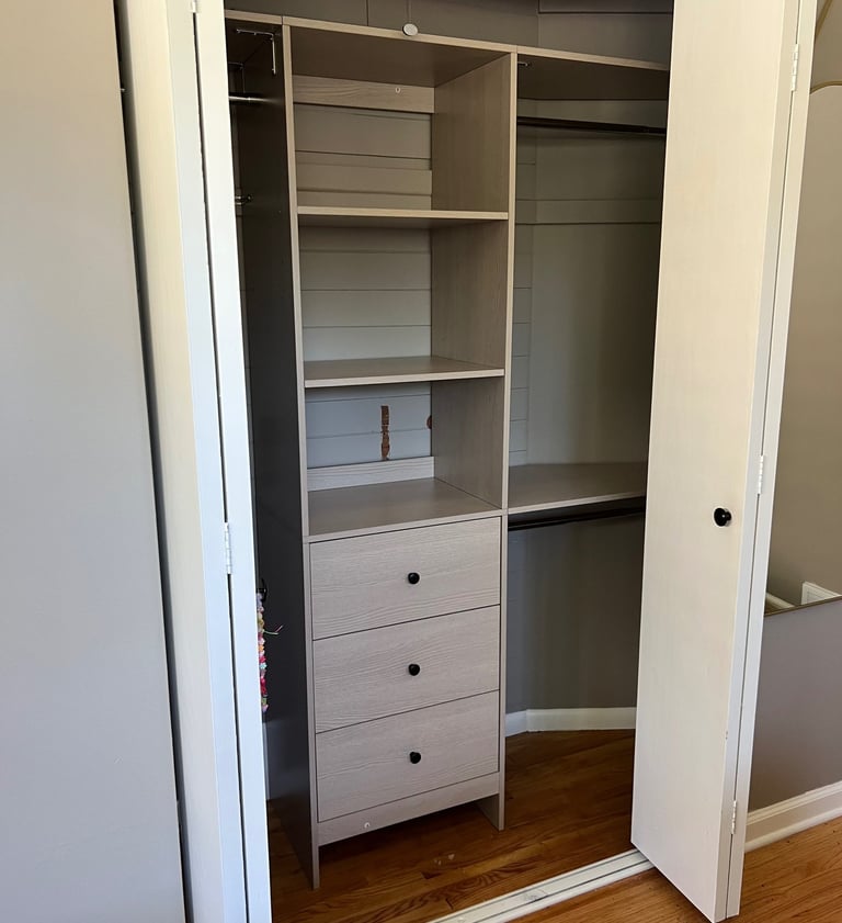 closet shelving installation Minnetonka mn