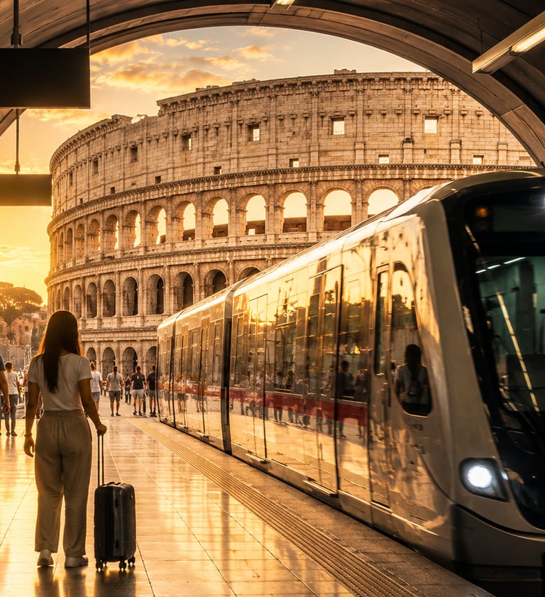 Roma raggiungibile in 30 minuti con la metro dai Castelli Romani