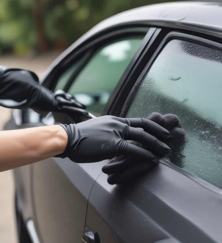 black blue and yellow textile