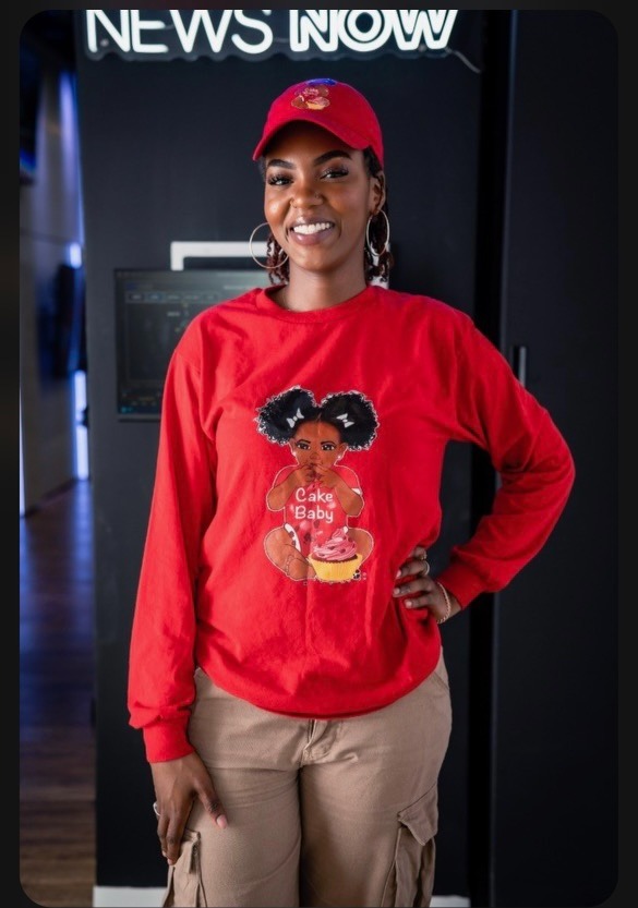 tall black female baker