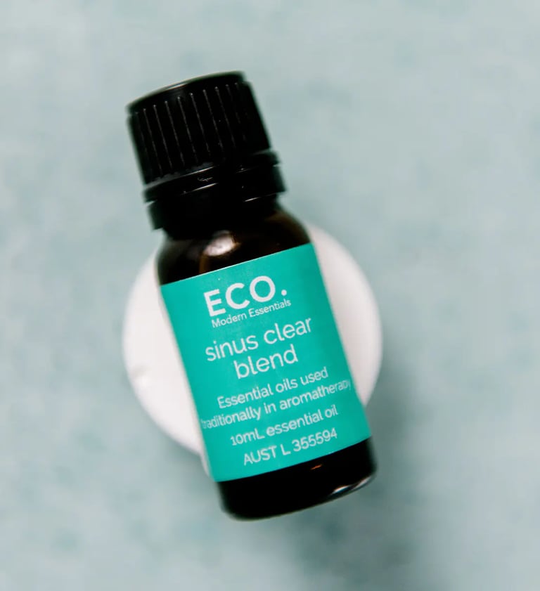 sinus clear essential oil blend
