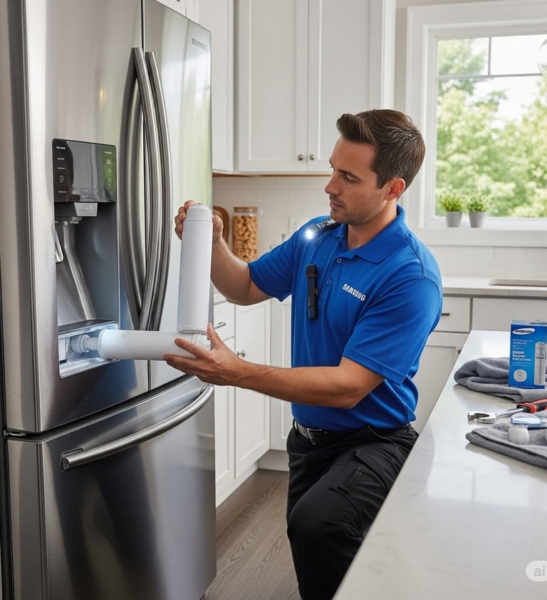 Proceso de Instalación para Refrigeradores Samsung en Chile