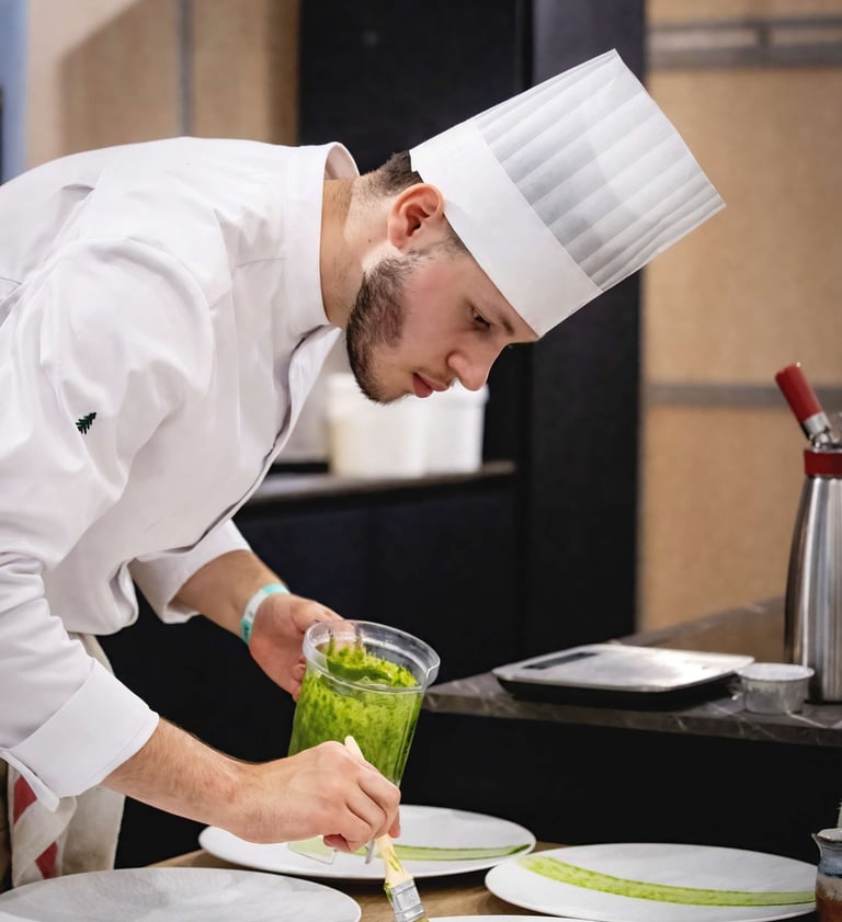 dîner gastronomique pour anniversaire à domicile