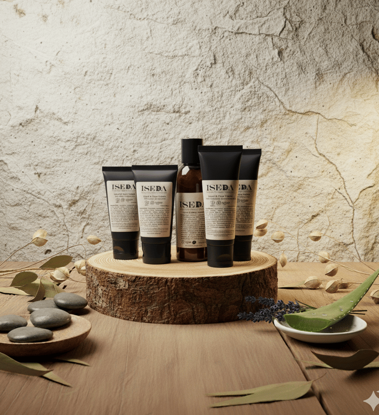 Discover organic face creams & balms from ISEDA: nutrient-rich formulas made in Victoria with botanical extracts, plant oils 