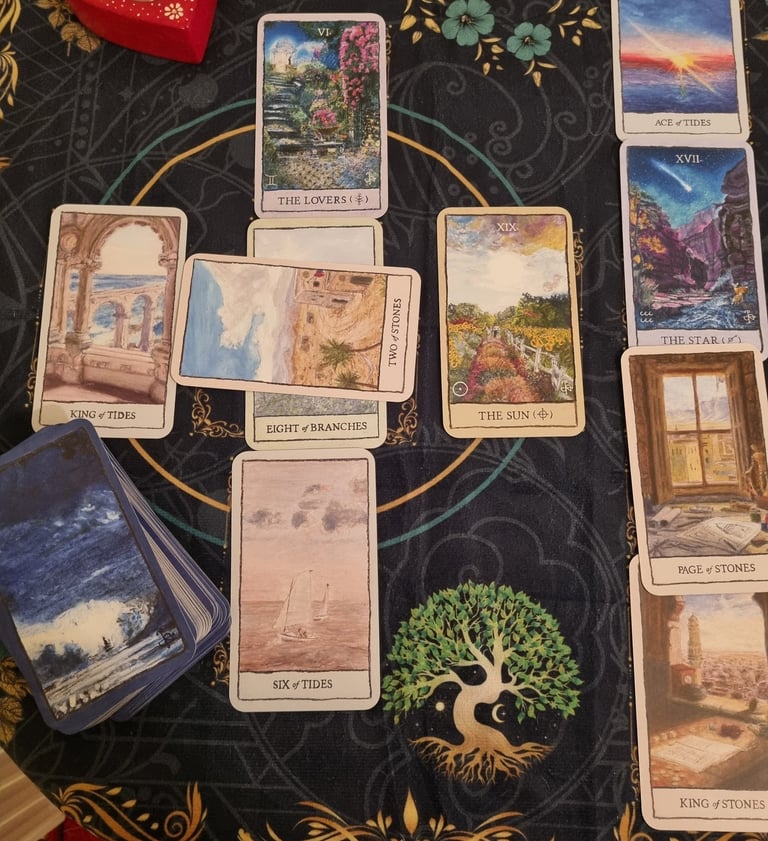 Celtic Cross, Deep Path Reading, Rob Hamilton, Palm, Tarot reader