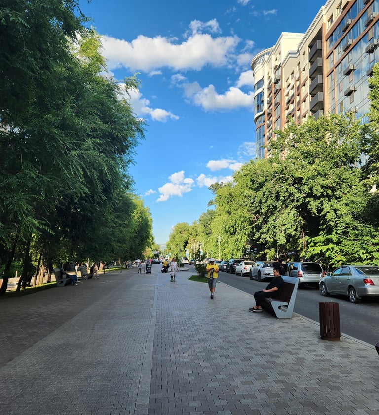 Kazakhstan city streets