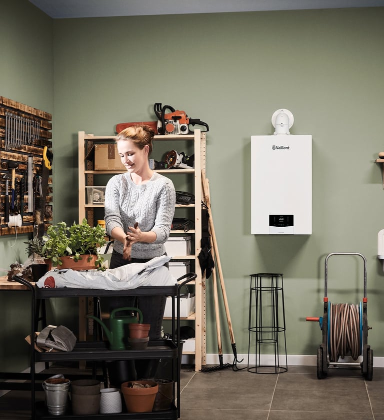Vaillant boiler kitchen