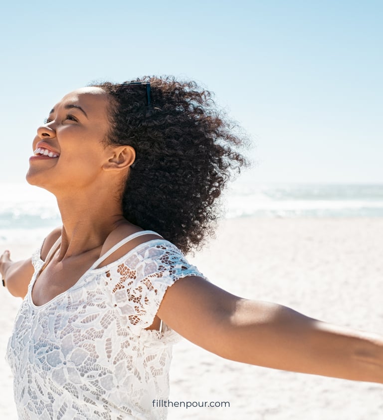 Black Woman Embrace Change