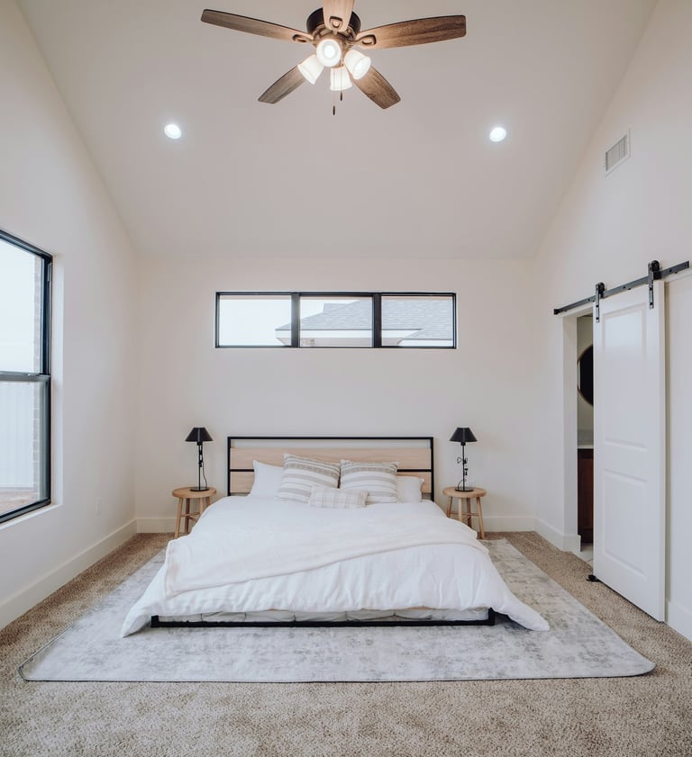 a clean home after routine cleaning