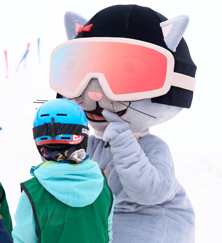kinder ski vorschule für 3-4 jaährige