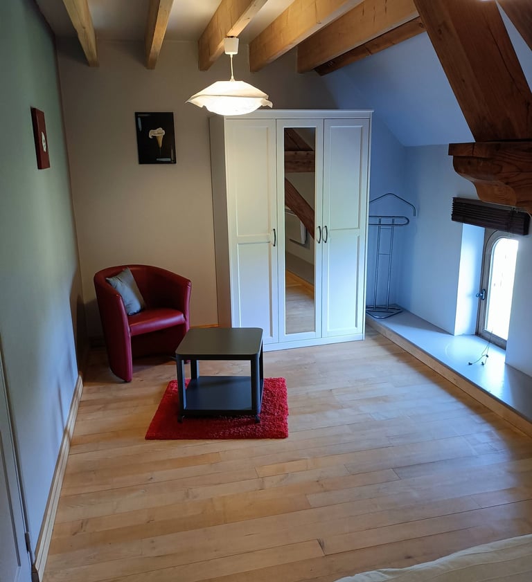 Chambre du gîte Carmesnil - Gîte de la cour d'Etienville au cœur des marais du Cotentin Manche