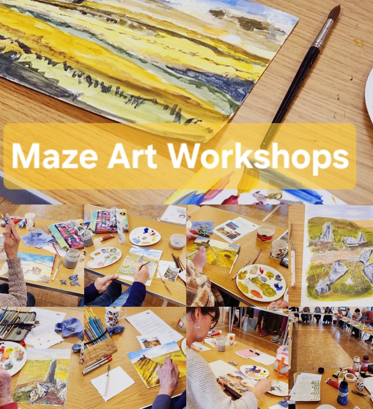Maze Art Workshop