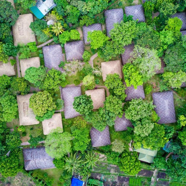 Traditional stay in a spice plantation in Kerala.
