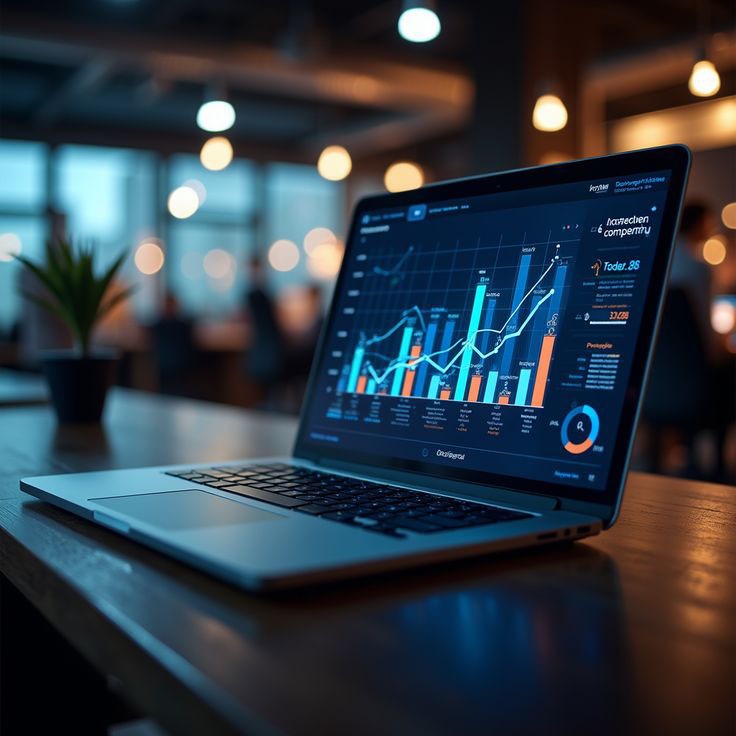 Ordinateur portable affichant un diagnostic