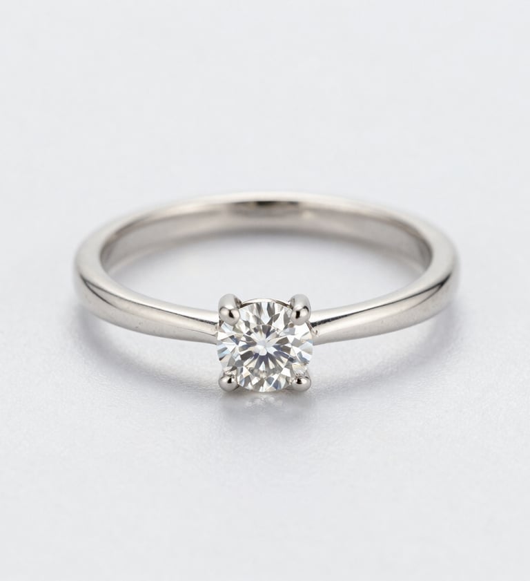 Luxury silver, zircon ring - Premium Fashion Jewellery - Laxerosa