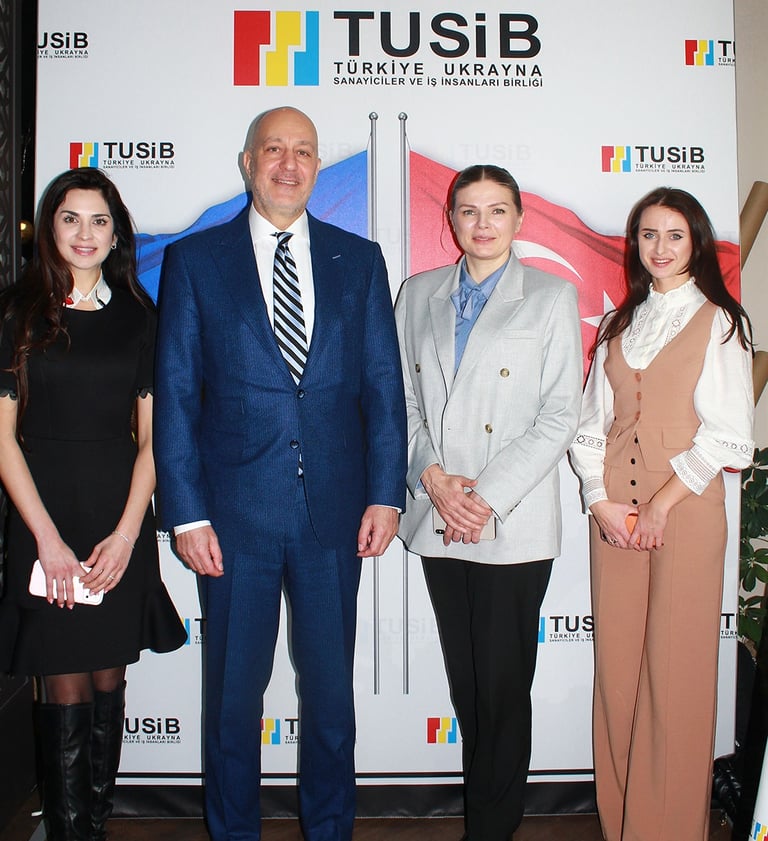 The Turkish Ambassador to Ukraine at a TUSIB iftar-dinner