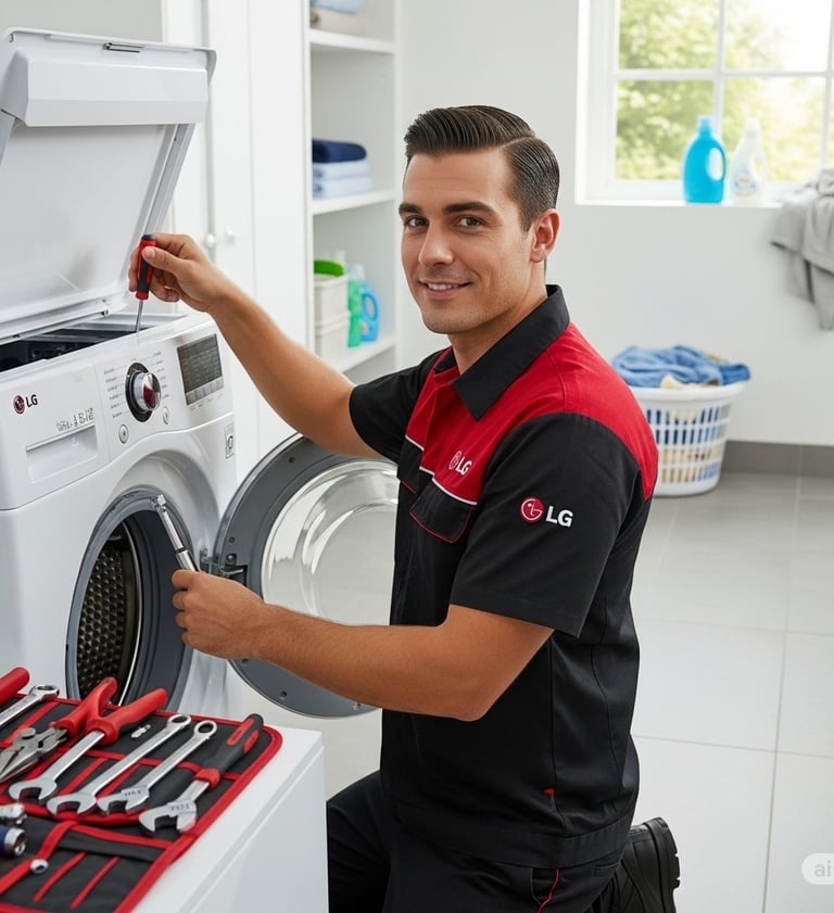 Proceso de Mantenimiento para Secadoras LG en Costa Rica