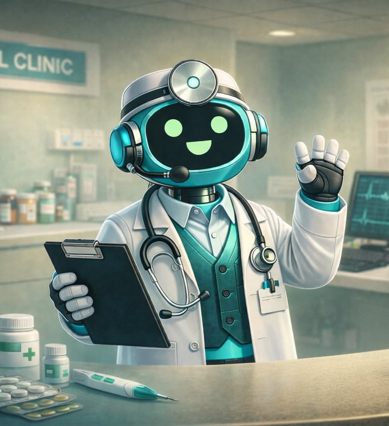 IA para gestión de pacientes y citas en clínicas y centros médicos