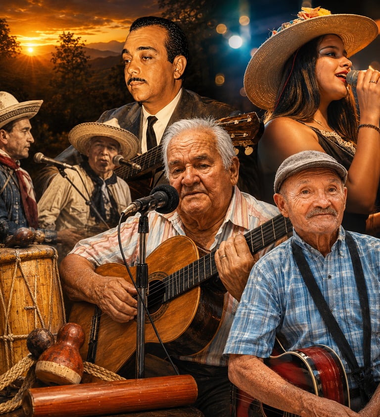 artistas folclóricos del huila