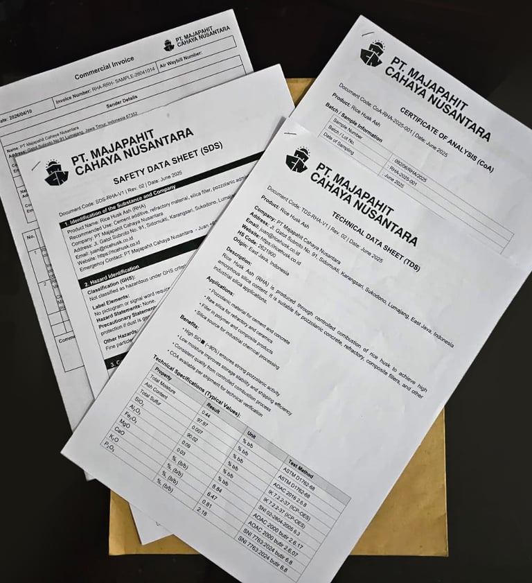 quality assurance coa and lab testing documentation