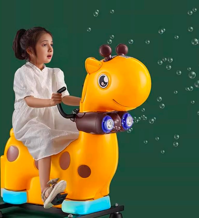 bubble bike, sharing solution, kids bubble bike