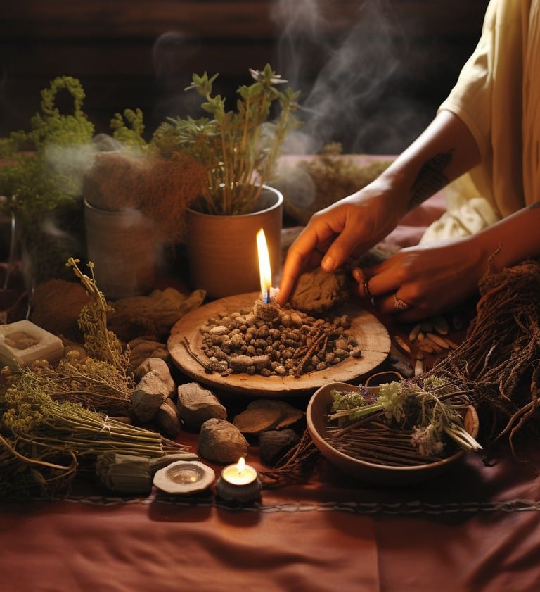 Prophet Pito at Kyaka shrine,” “African healing herbs” ancestral healing in Africa,” “Prophet Pito