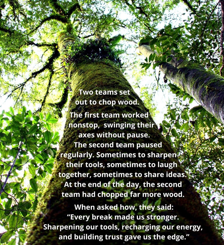 Recharging to perform better