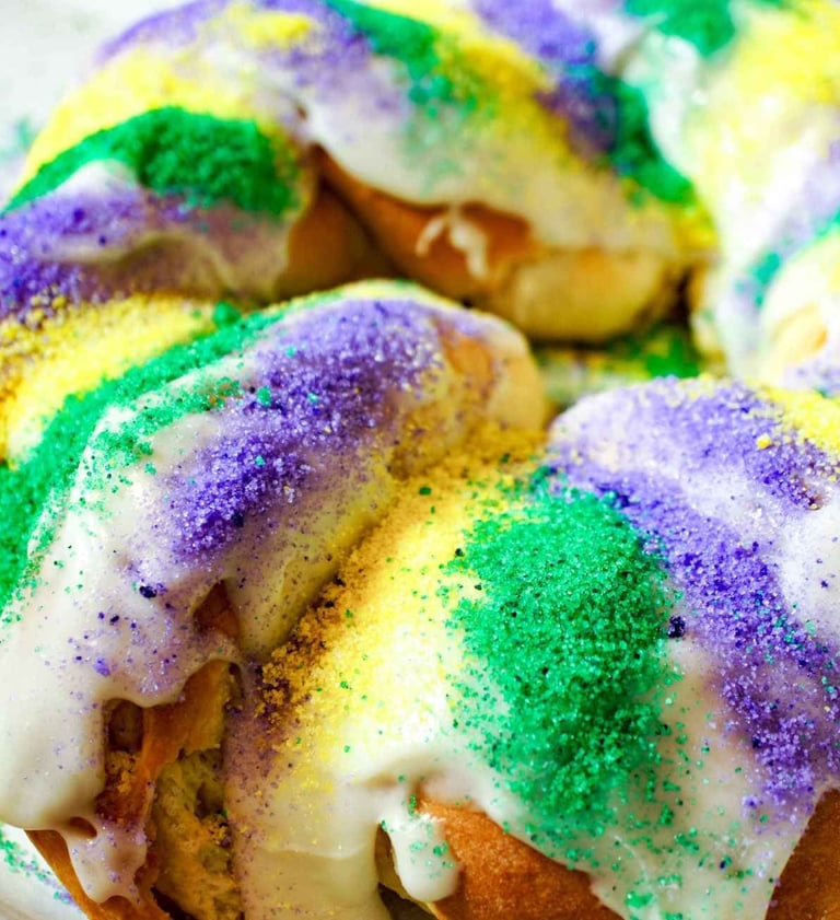 New Orleans King Cake