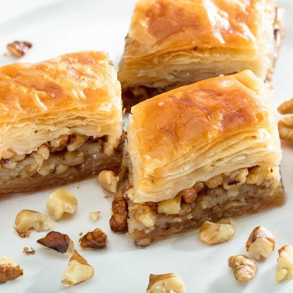 Baklava (Layered Pastry with Nuts and Syrup)