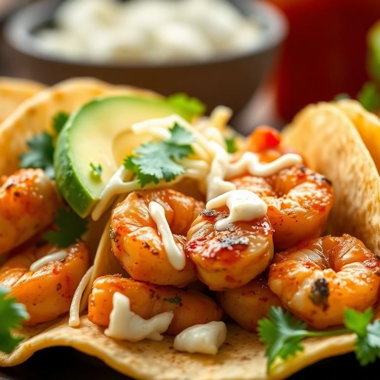 Cajun Shrimp Tacos