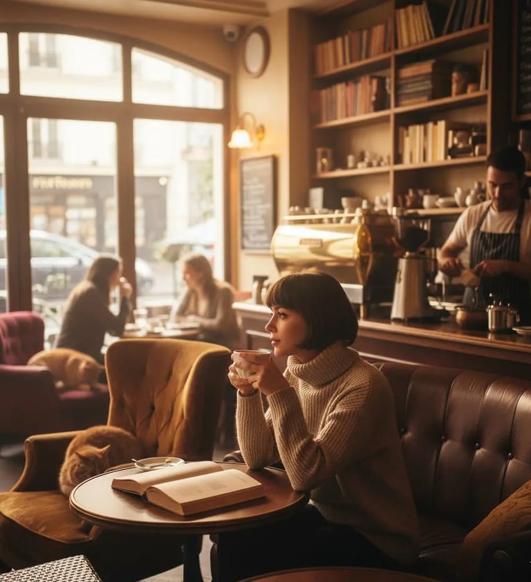 Discover Paris cafés and seasonal treats