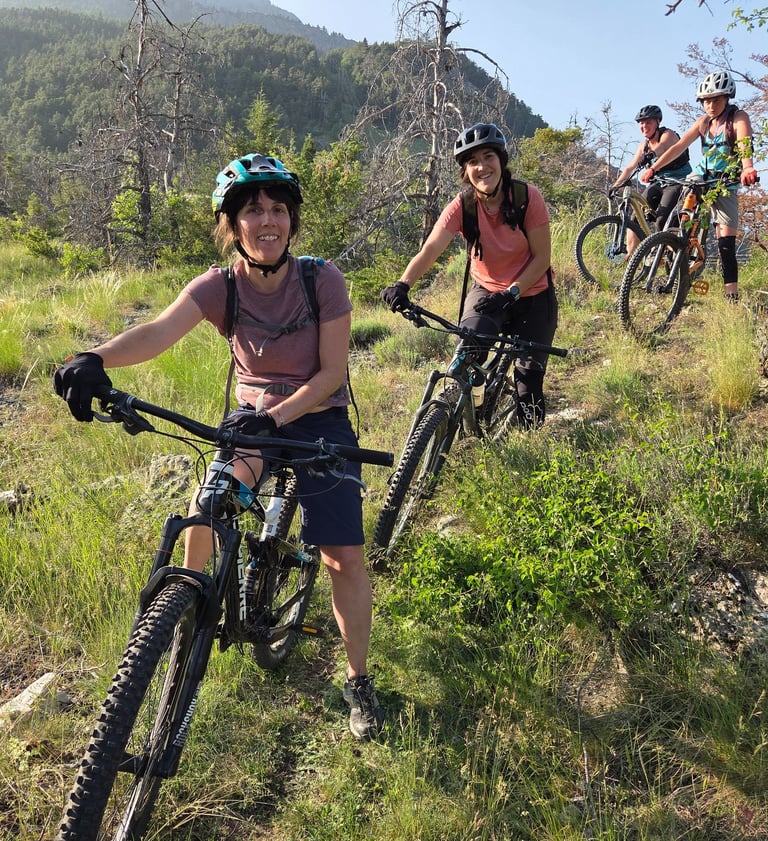 Sortie VTT adultes, groupe, tout niveau, hautes alpes