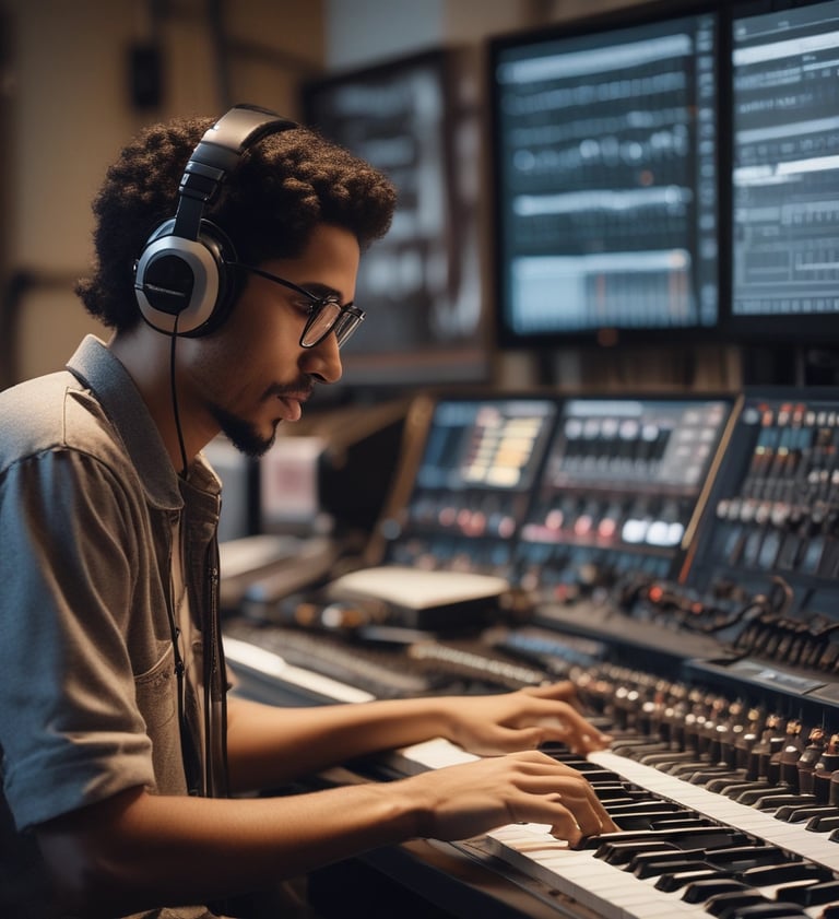 el mejor equipo y experiencia  Monitores  2 Altavoces ADAM-A7 2 JBL TLX4 2 Altavoces Castle Previos 