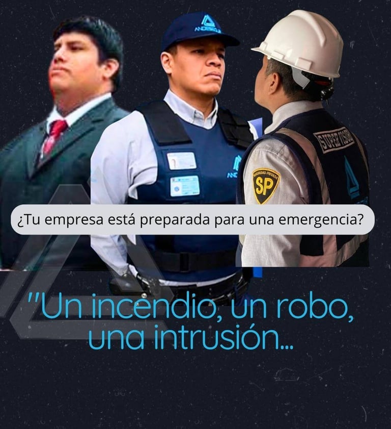 agentes listos para actuar en empresas de Andesegur 