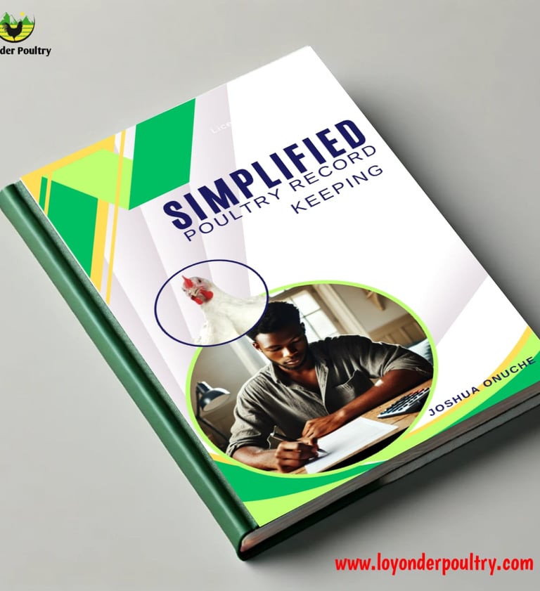 Poultry Record Keeping ebook cover