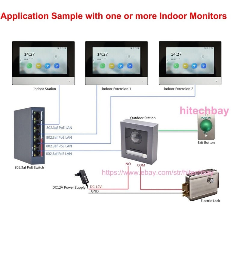 Qatar IP intercom installation and service