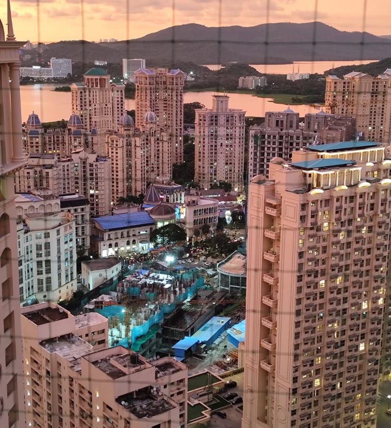 a cityscape of a city with a clock tower