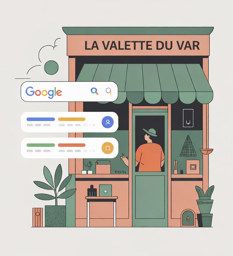 création de site internet la valette du var