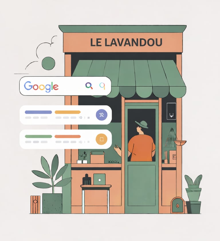 création de site internet le lavandou